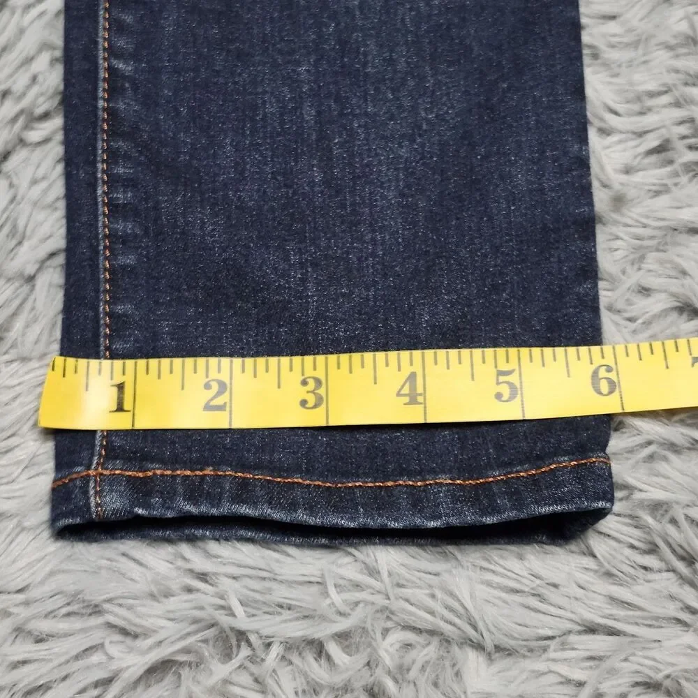 Banana Republic Jeans Womens 26P Dark Wash Skinny Stretch Denim Classic Fit‎